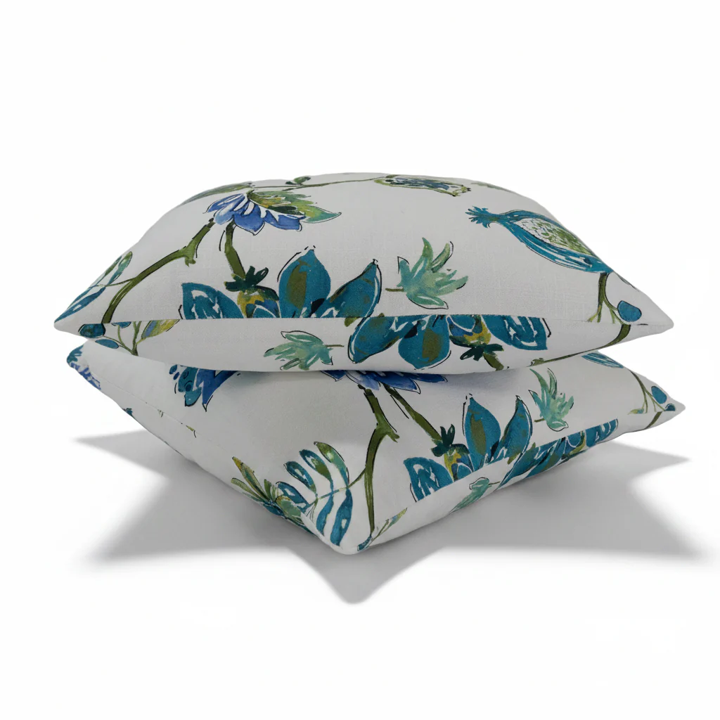 18”x18” Throw Pillow ( Set of 2) - Custom Fabricut Upholstered Accent Pillows - Image 2