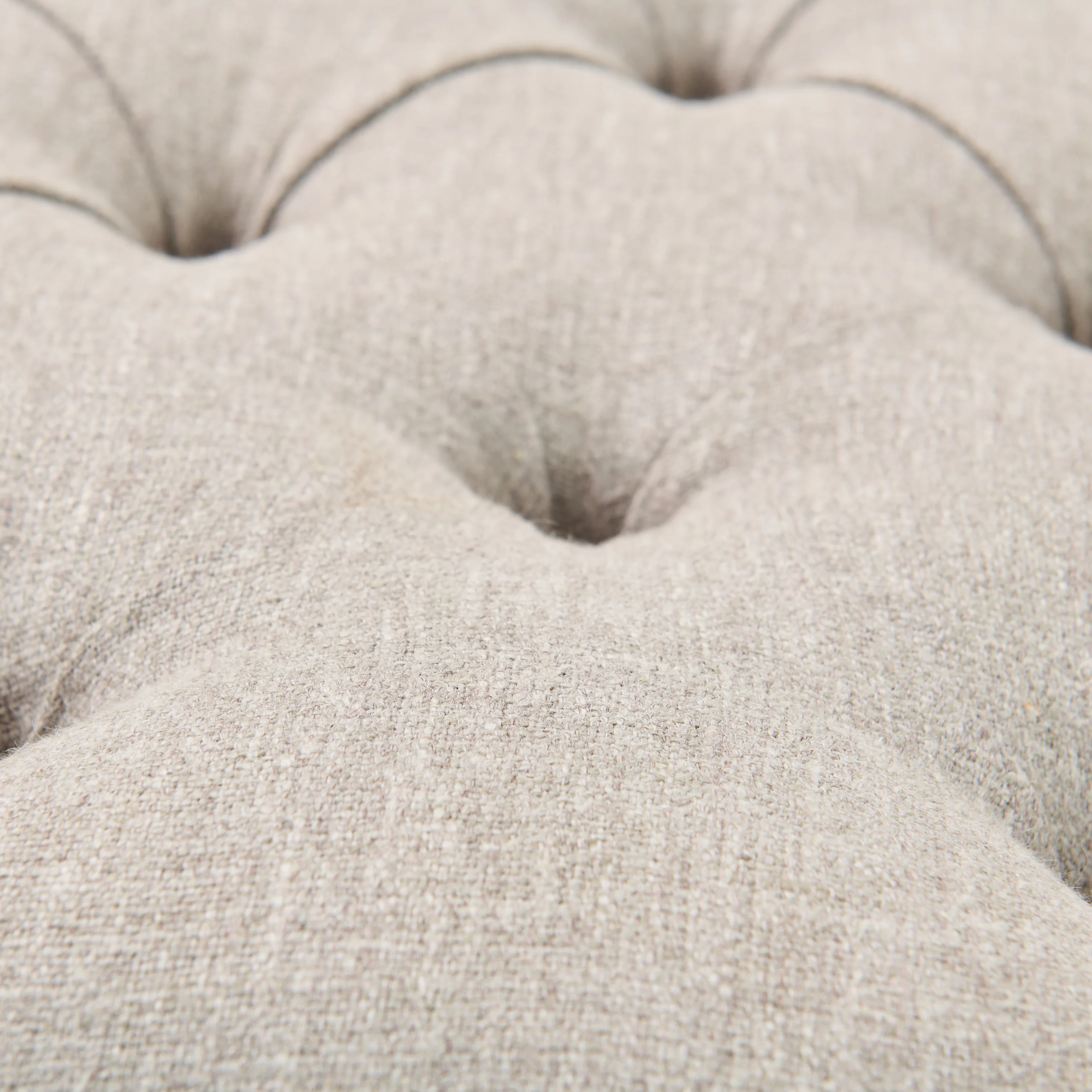 36" Tufted Round Ottoman / Coffee Table - Image 5