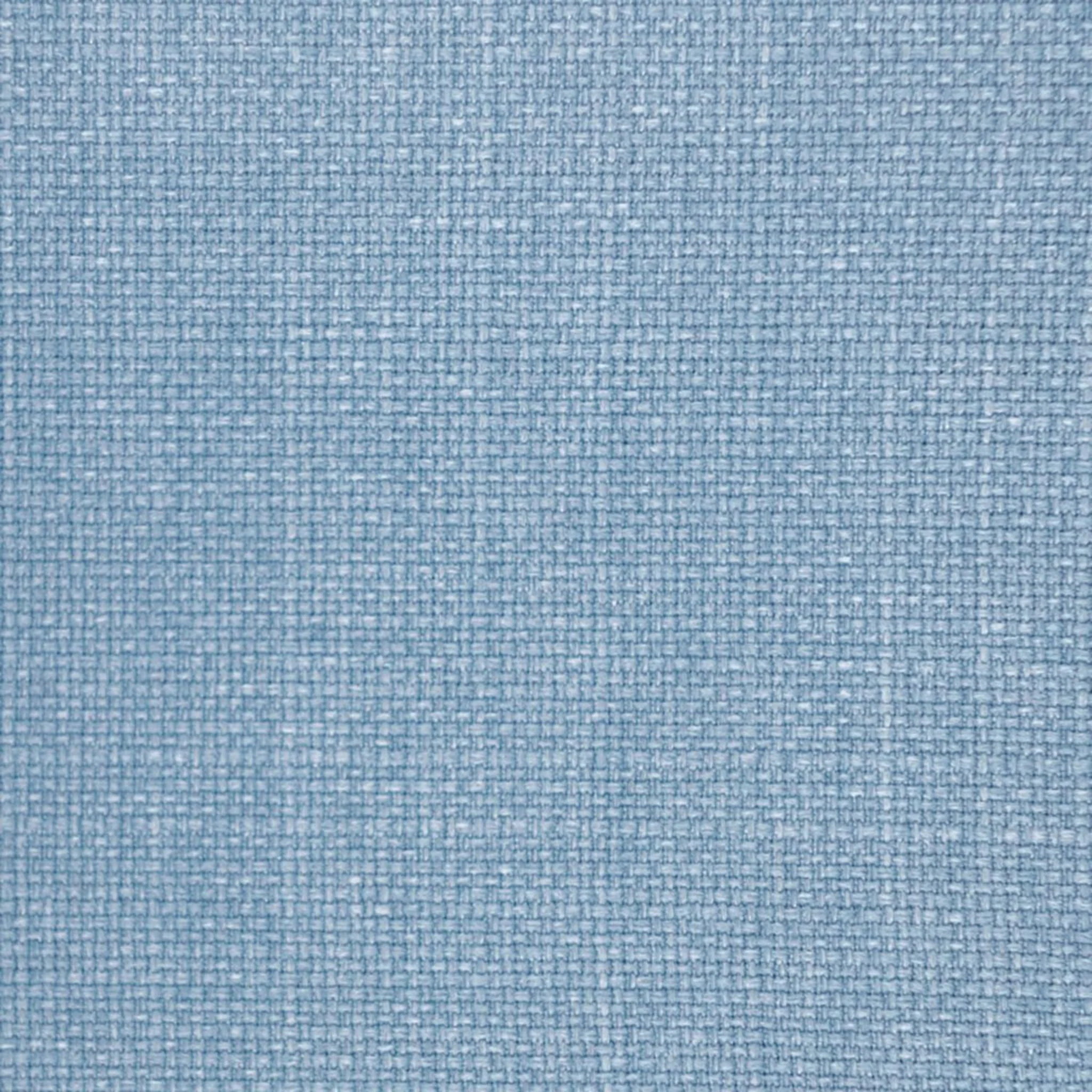 60" H Full Headboard Only - Blue Linen - White Trim - Image 3