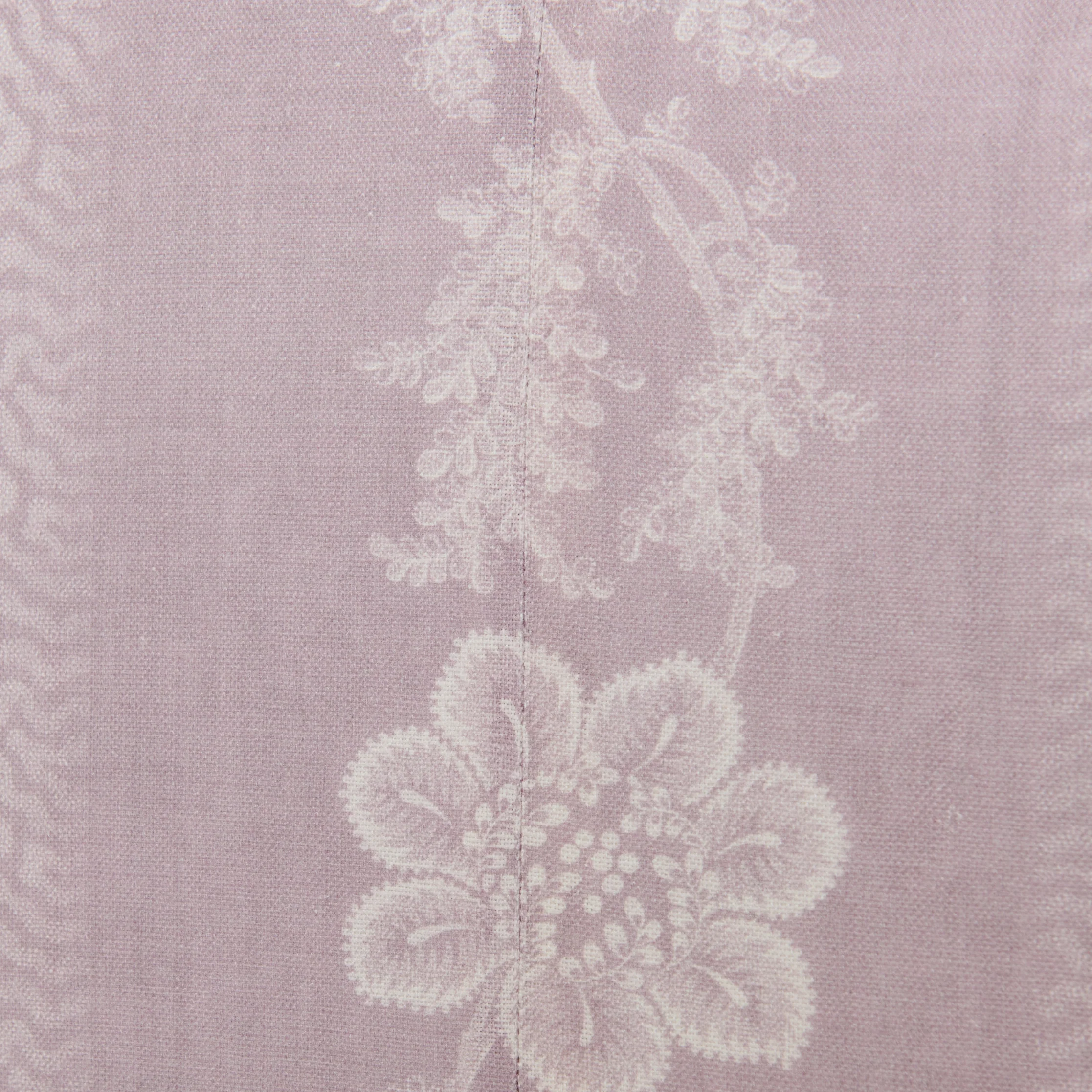 The Arabella King Platform Bed - Daphne Linen Fabric in Lilac - Image 6