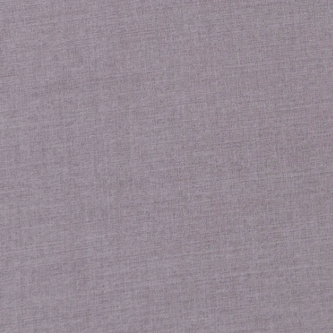 65" H Queen Upholstered Platform Bed - Scalloped Base - Lilac Woven Fabric with White Trim - Image 3