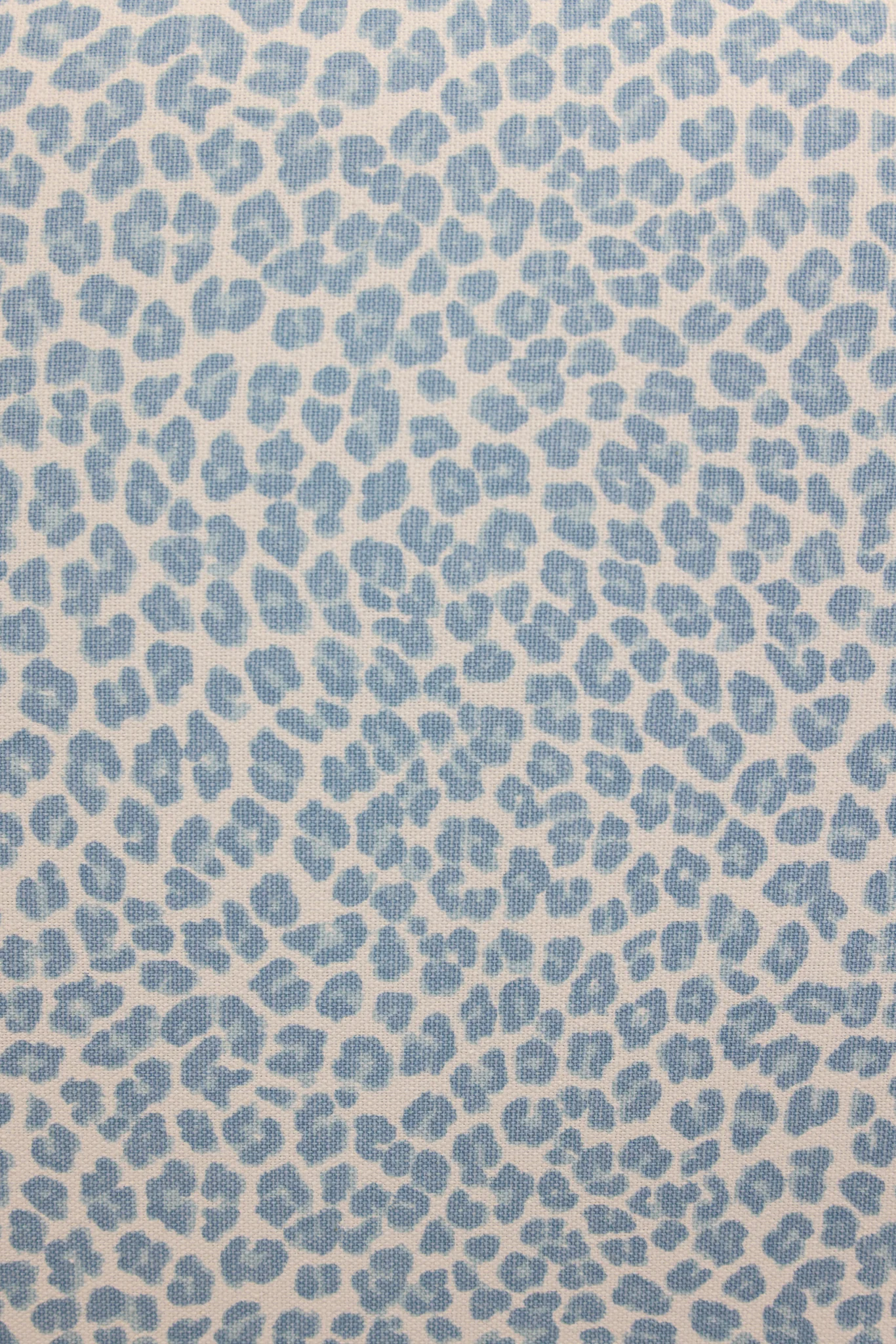 65" H Twin Headboard in Animal Print Fabric - Green Trim - Image 3