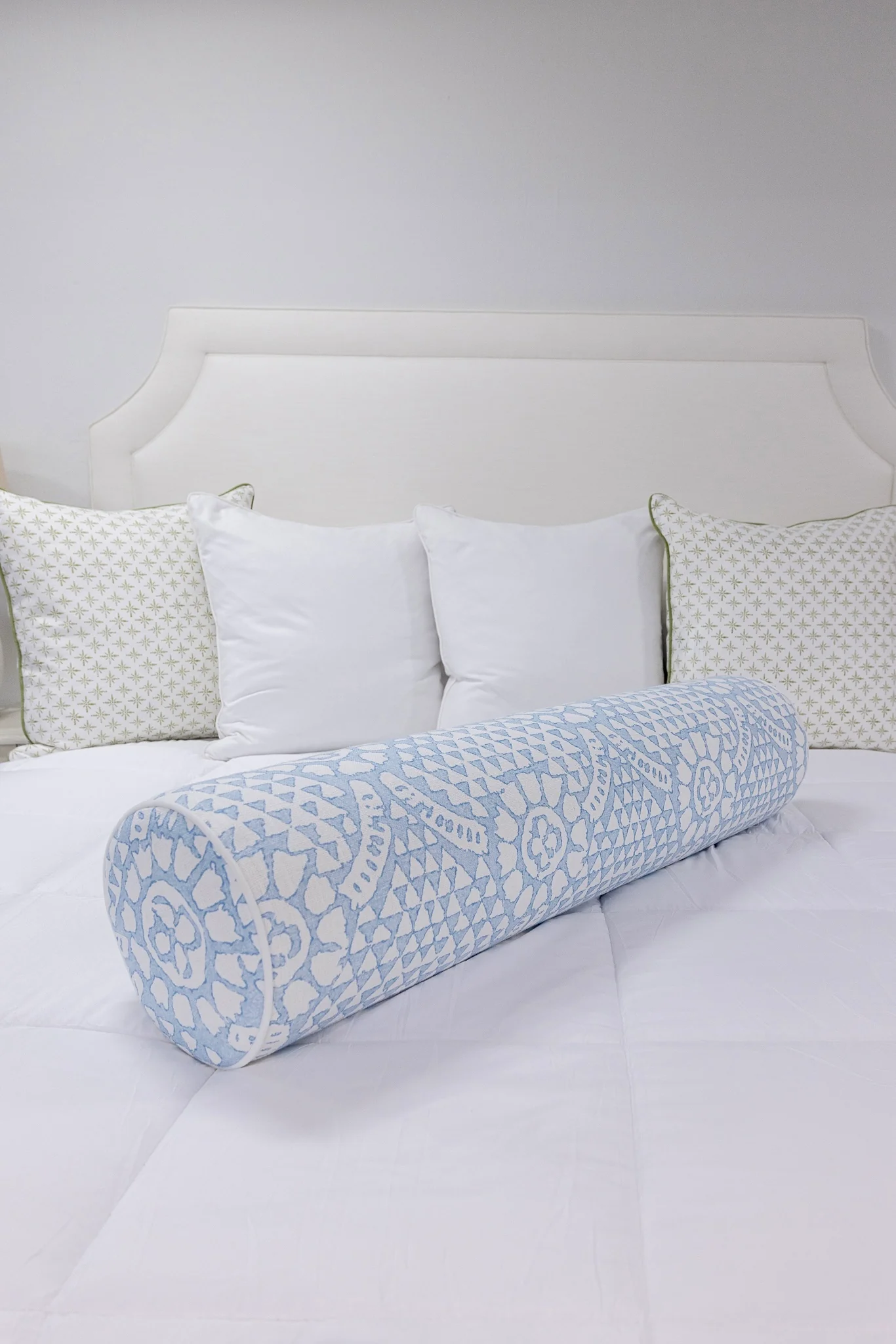 Handcrafted Bolster Pillow – Designer Decorative - Foam Insert - Image 5