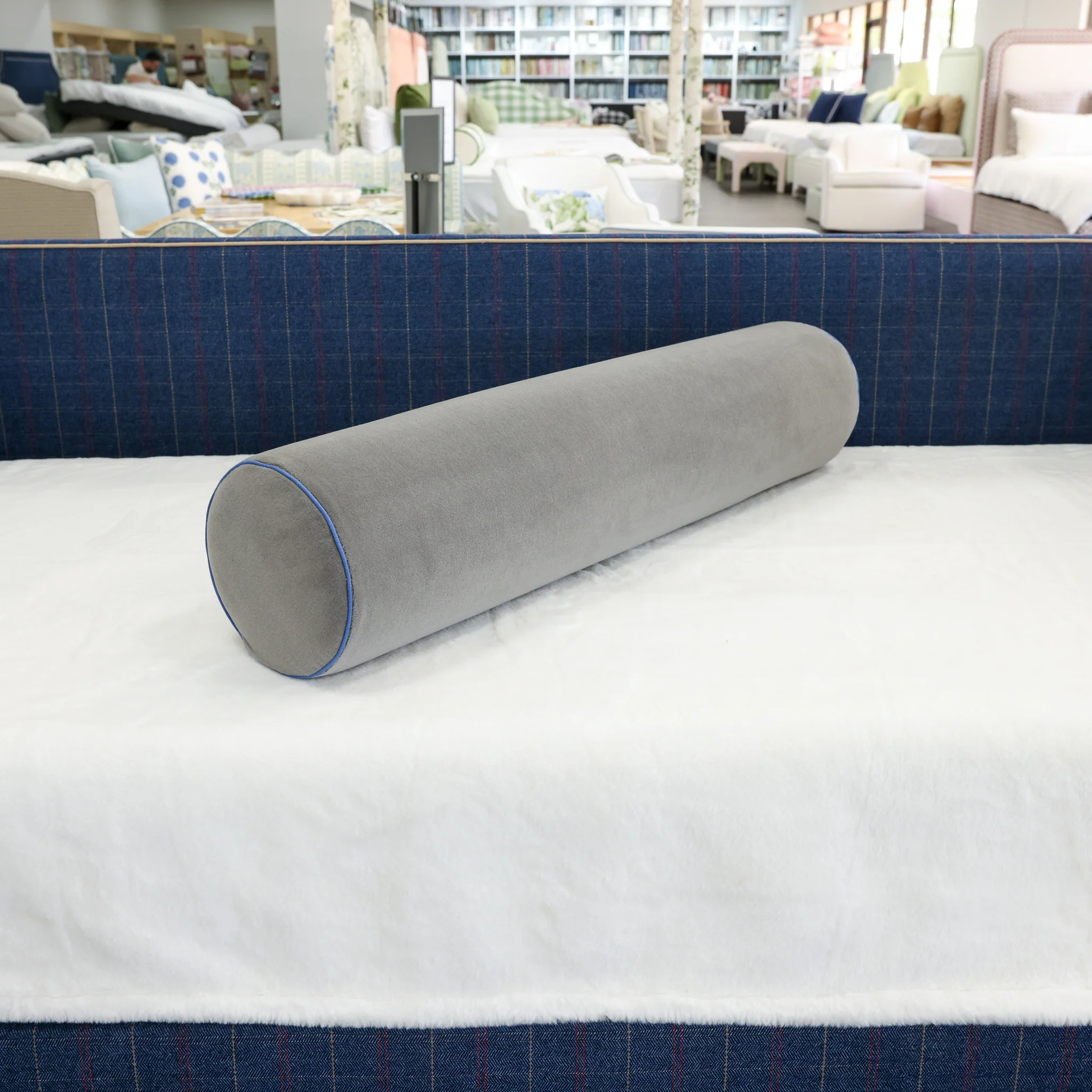 Handcrafted Bolster Pillow – Designer Decorative - Foam Insert - Image 5