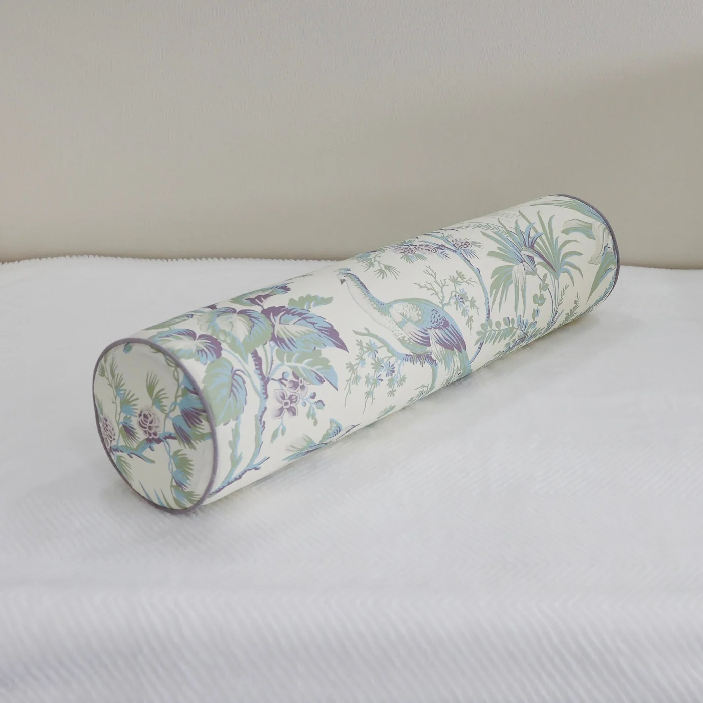 Handcrafted Bolster Pillow – Designer Decorative - Foam Insert - Image 4