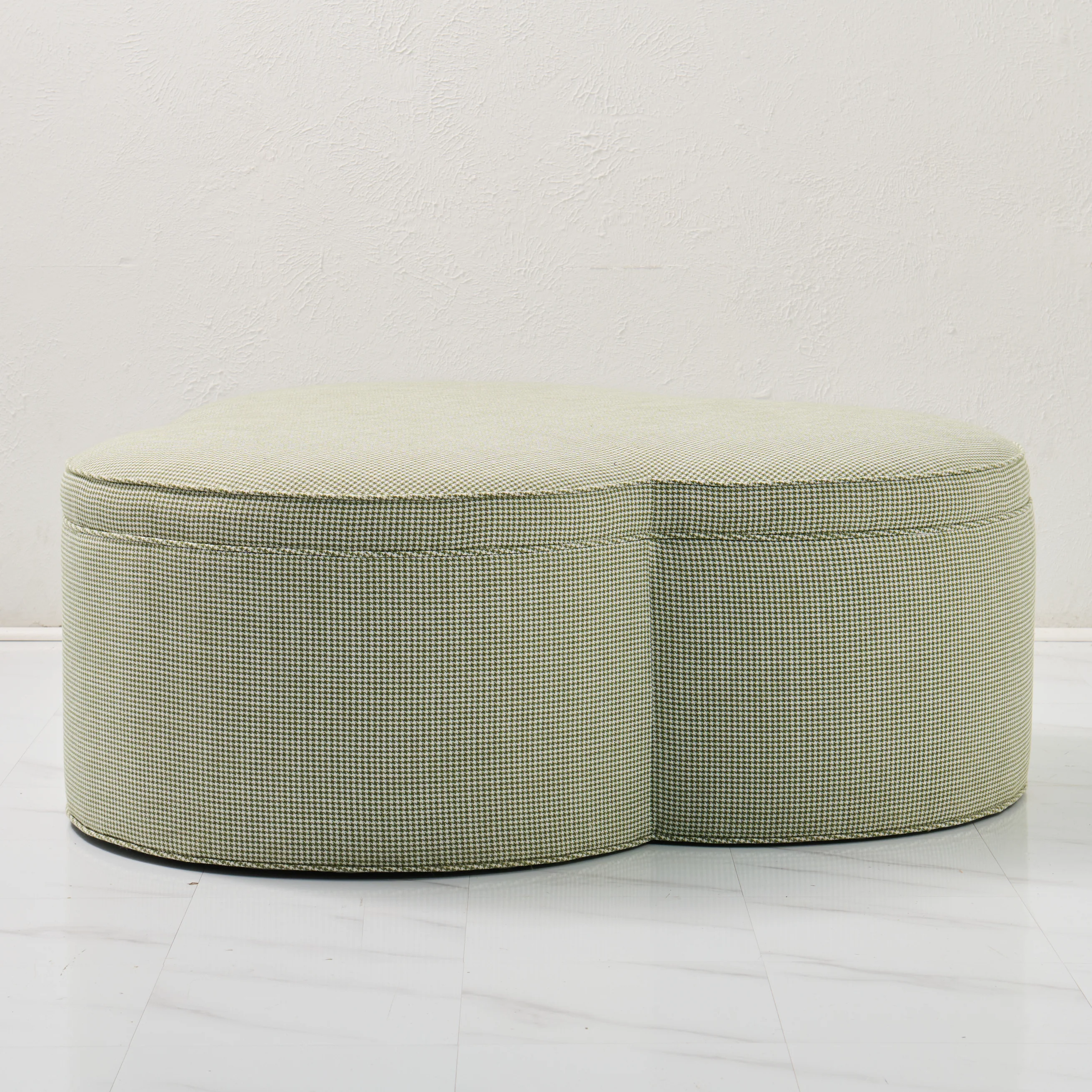 Handcrafted Clover Ottoman - Image 4