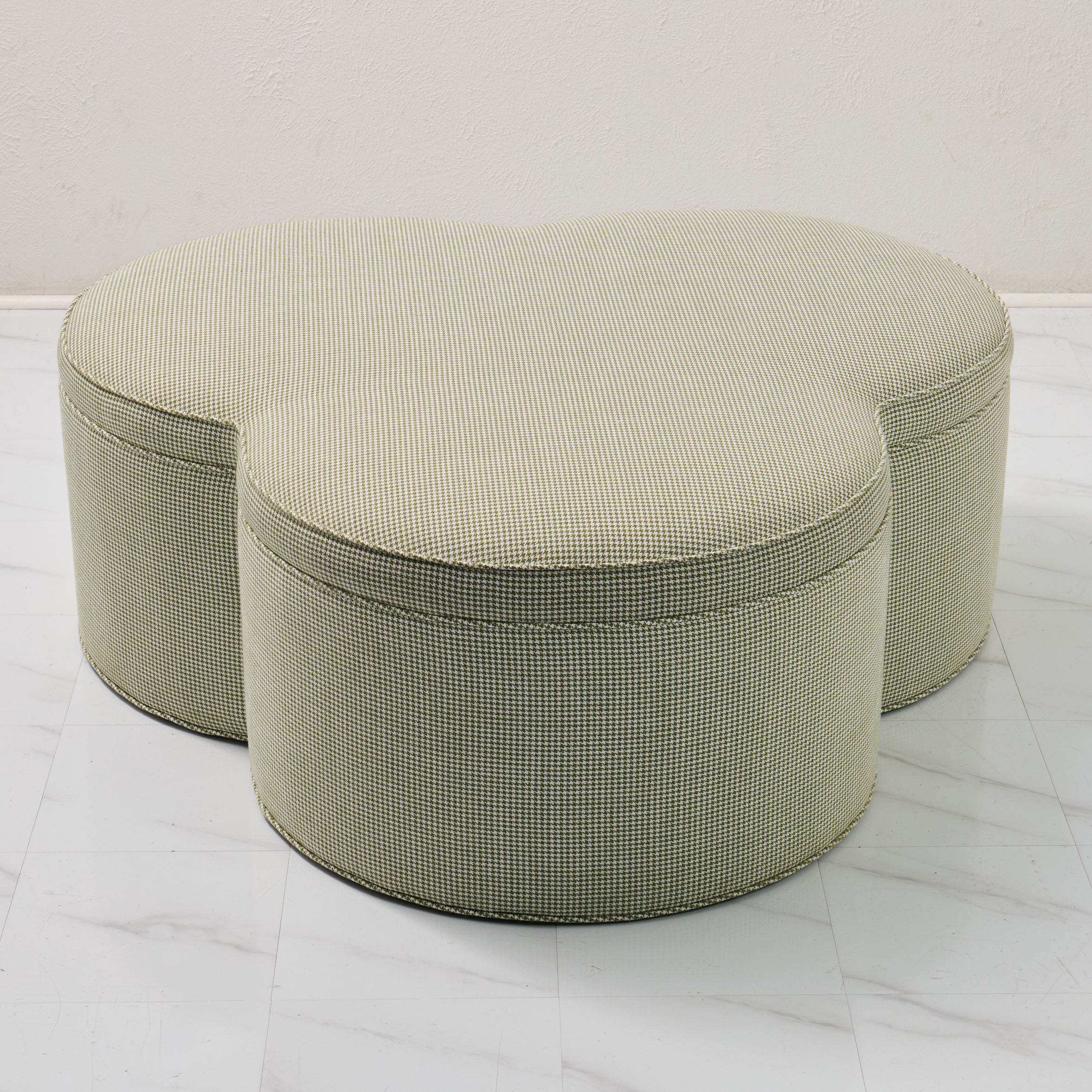 Handcrafted Clover Ottoman - Image 6