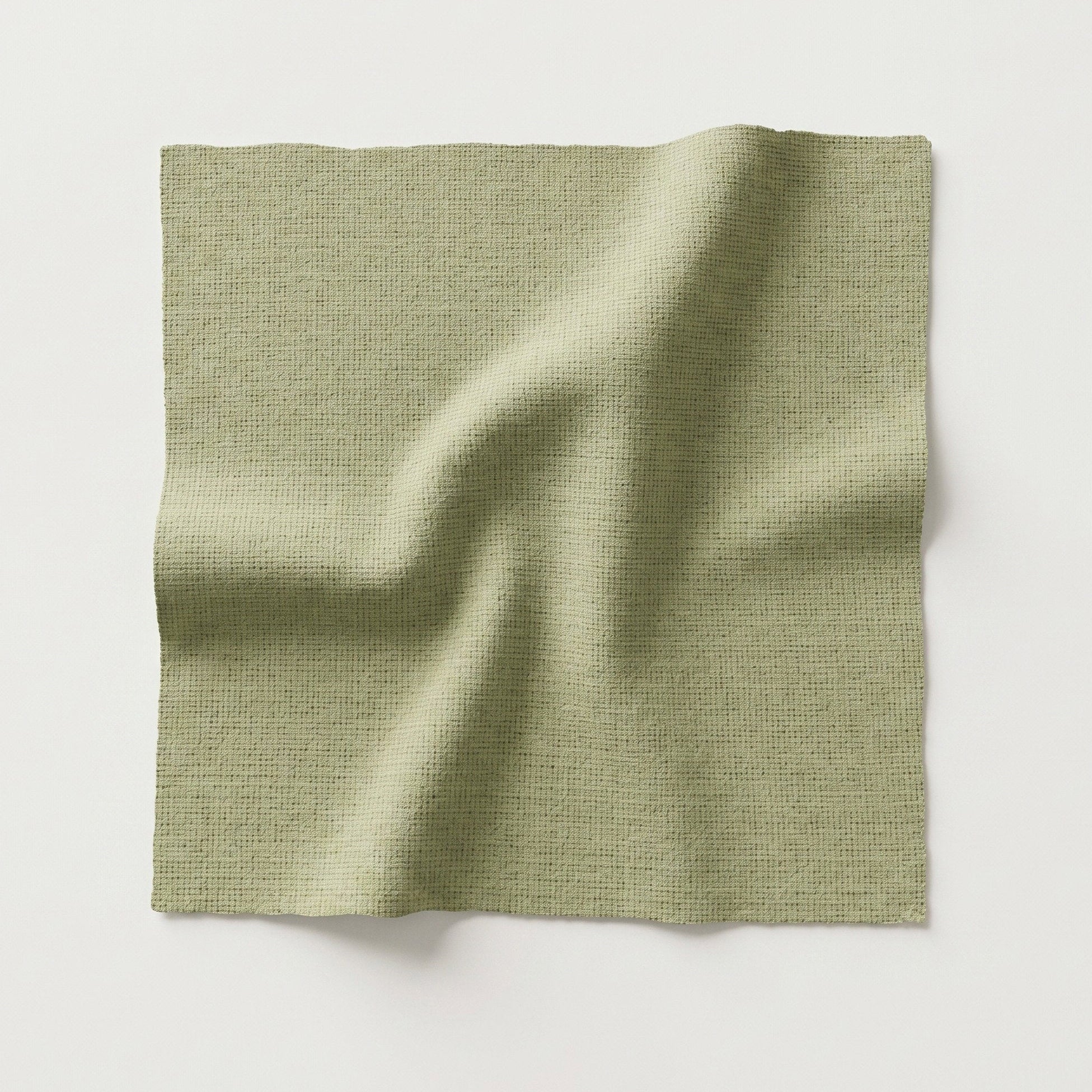 Twin Trundle Daybed - Pistachio Green Woven Fabric with White Trim - Image 3